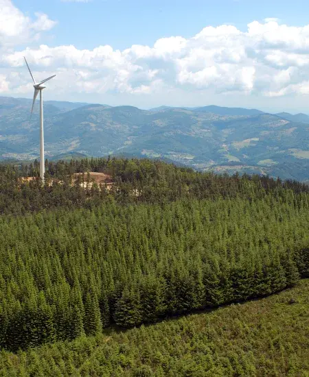 Parc éolien La citadelle en France