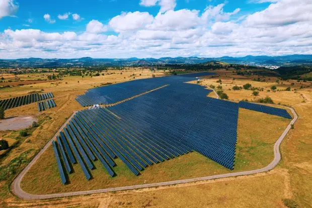 Parc solaire de la clé des champs France