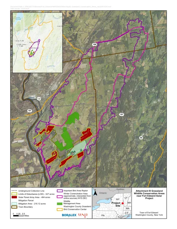 Fort Edward Project Map