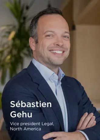 Sébastien Géhu, smiling