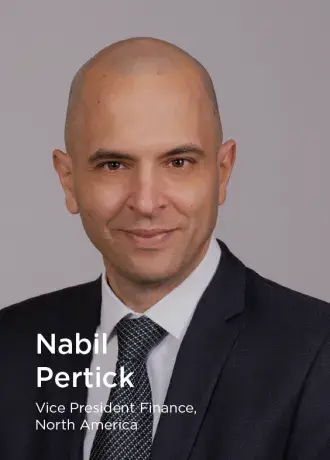 Nabil Pertick Vice President Finance North America Boralex