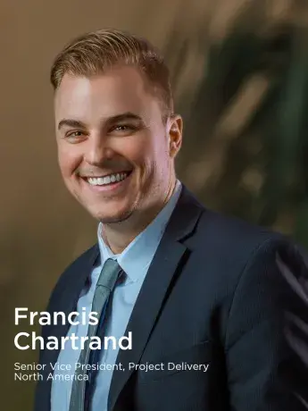 Francis Chartrand VP Project Delivery Boralex, North America