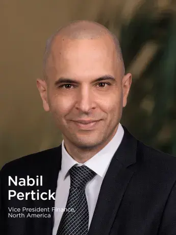 Nabil Pertick Vice President Finance North America Boralex